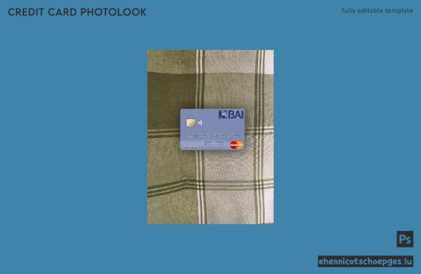 Portugal Banco BAI Europa Mastercard Photolook Beispielvorschau